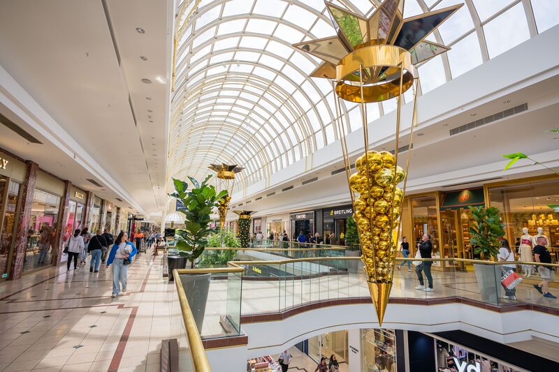 Botany Town Centre shopping precinct, east Auckland