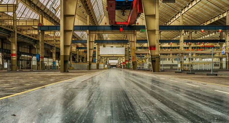 Industrial warehouse interior in Wiri, Manukau, Auckland