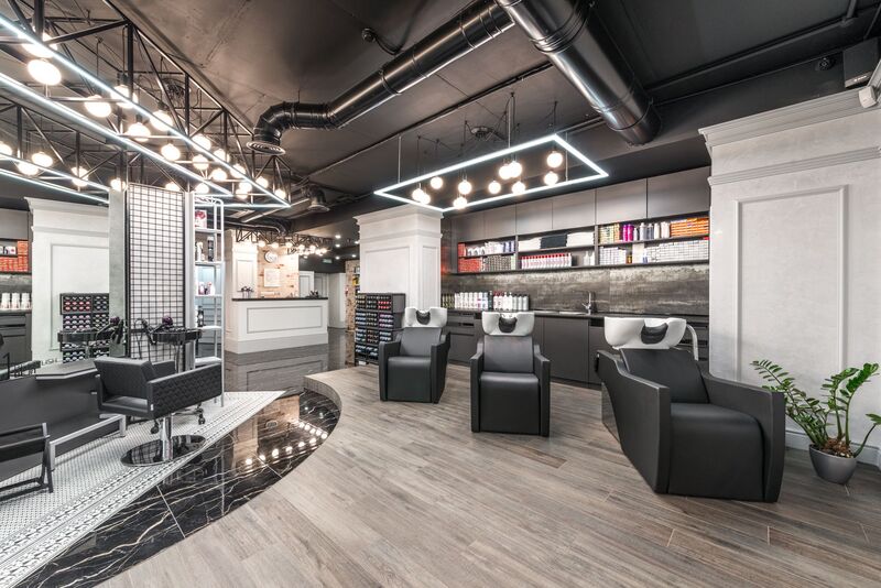 Nail and beauty treatment station in an Auckland salon