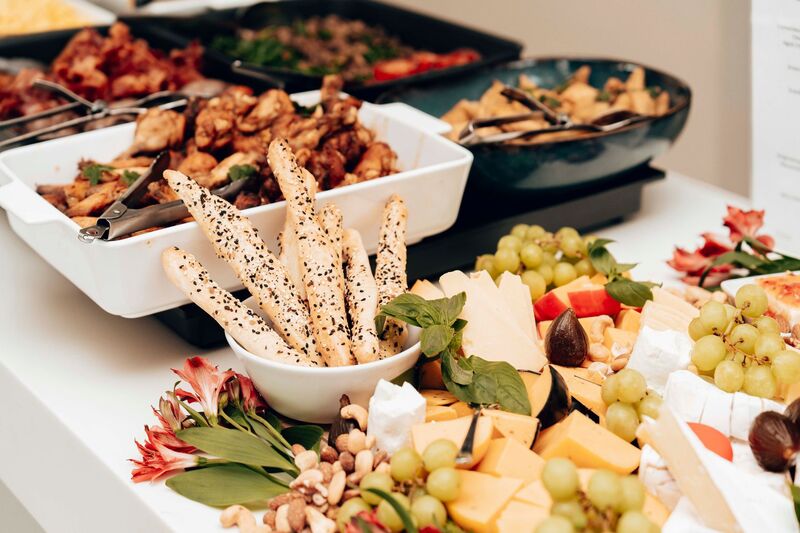 Grazing table and platters catered for an Auckland event