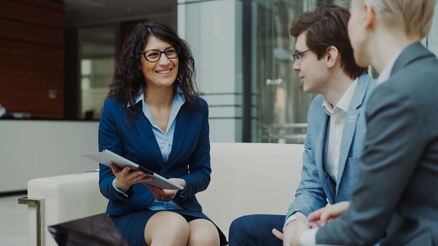 Business consulting team advising Auckland clients on strategy