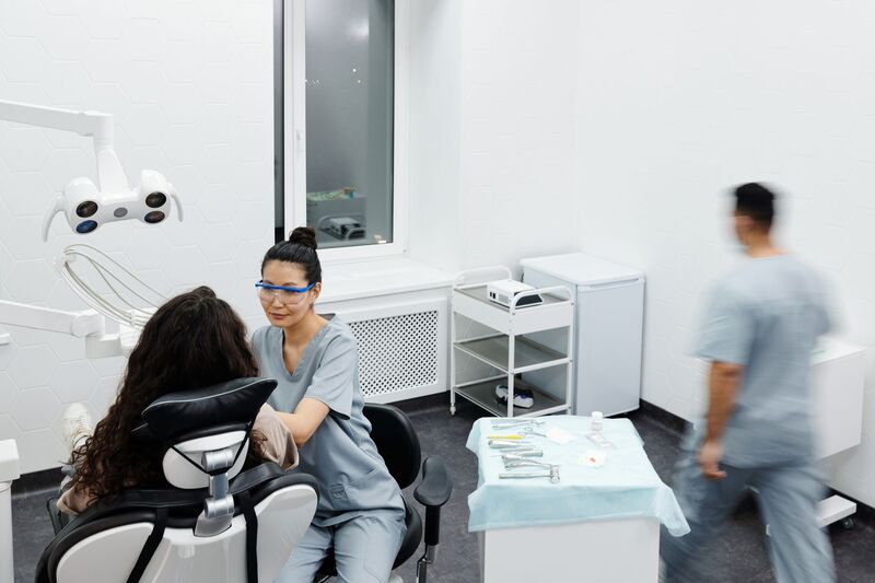 Dental clinic reception welcoming new patients in Auckland