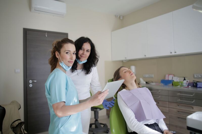 Auckland dental clinic team providing patient care