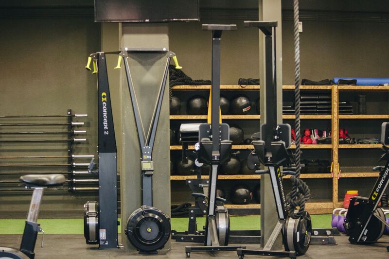 Modern gym interior with training equipment in Auckland