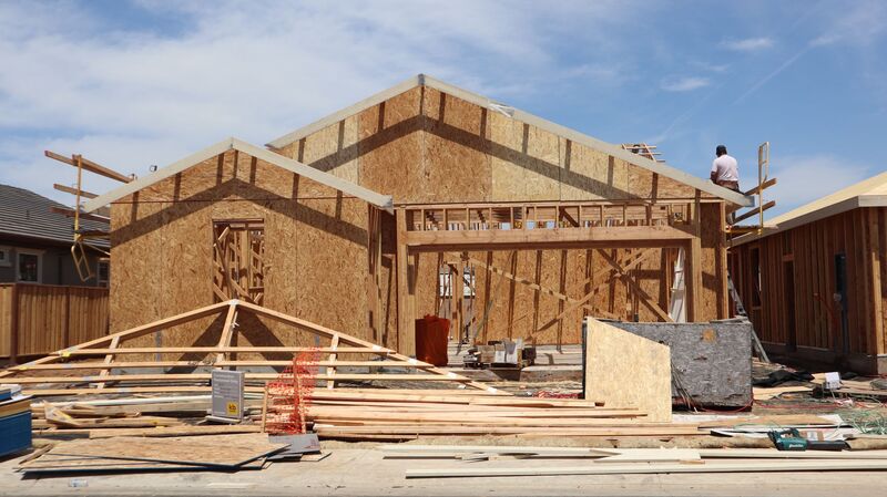 Home building site in an Auckland growth suburb ready for construction