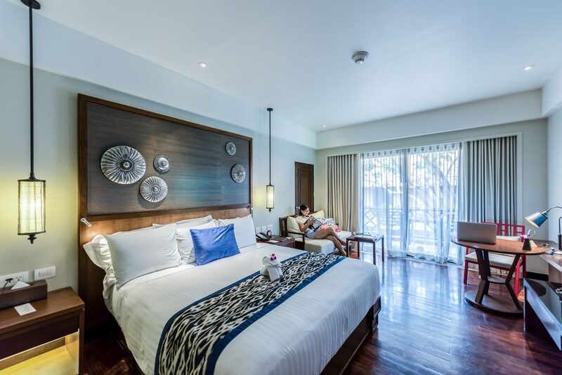 Well-appointed Auckland hotel room prepared for guests
