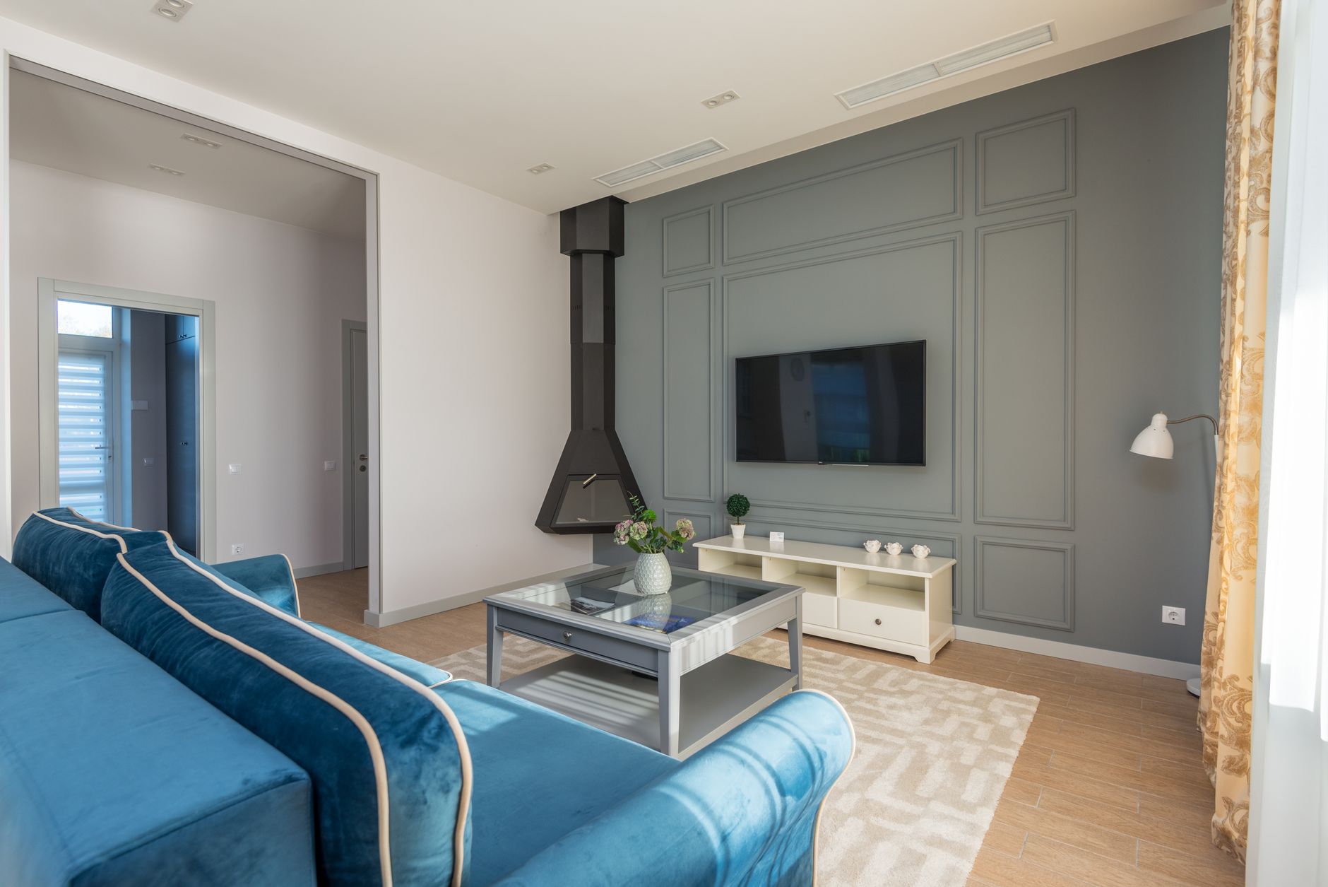 Local Auckland interior designer at work in a modern residential space