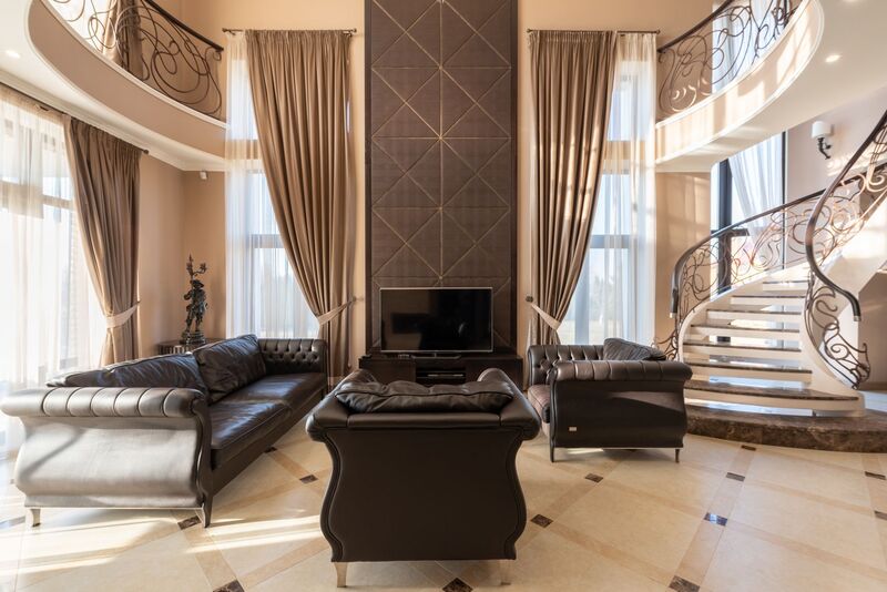 Elegant modern mansion interior in Auckland's luxury property market