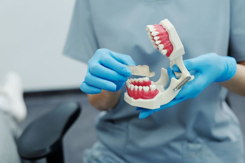 Orthodontic treatment in progress at an Auckland orthodontist clinic