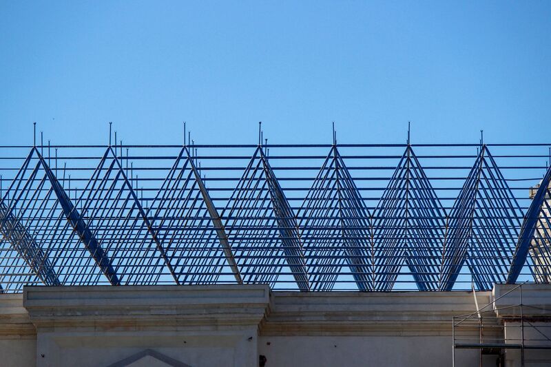Emergency roof repair work on an Auckland home